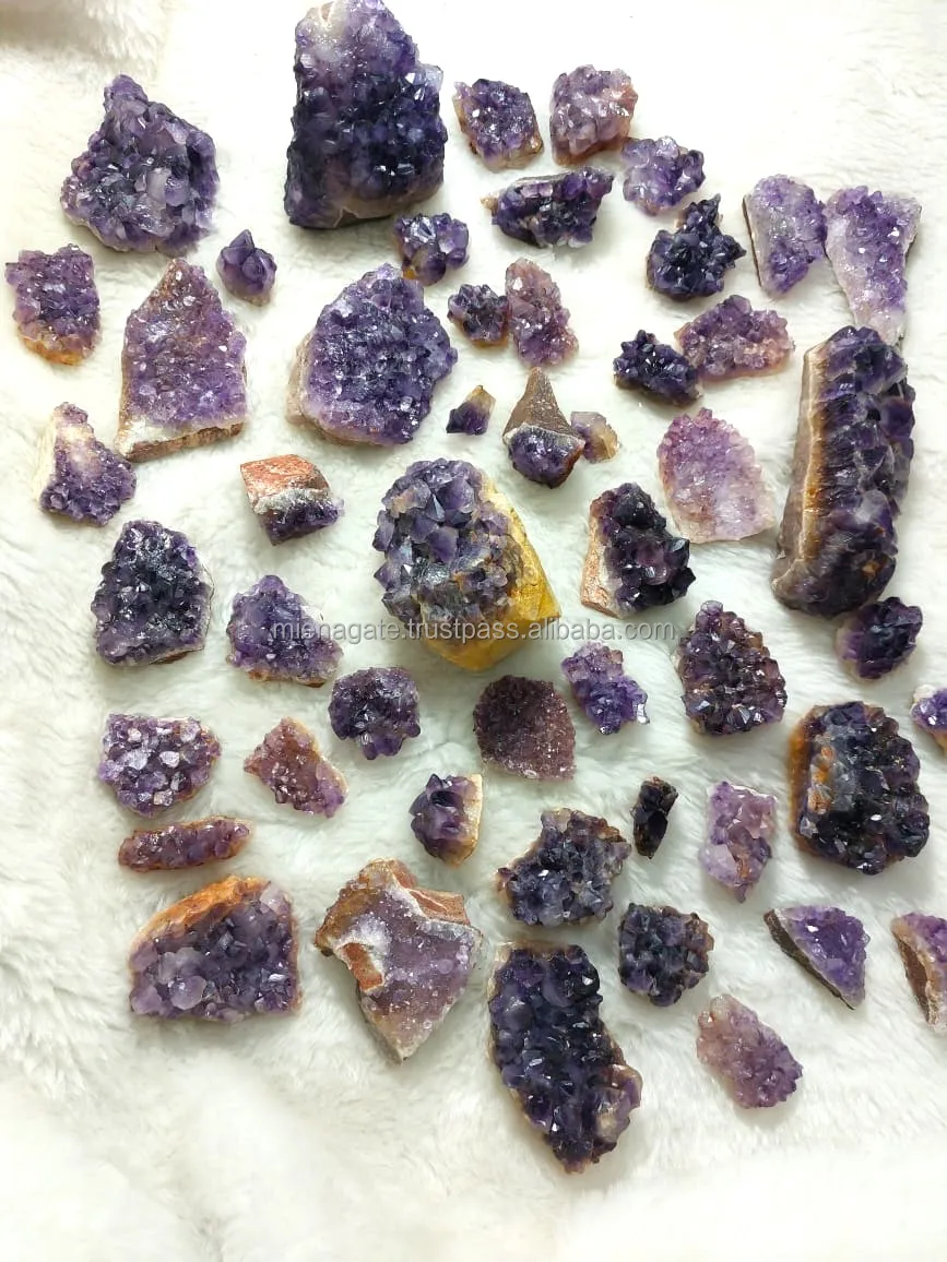 Высококачественный кластер аметистового кварца по разумной цене 100% натуральный лечебный драгоценных камней для продажи