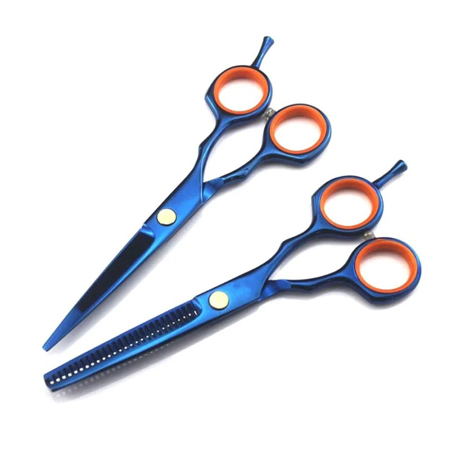 Hairdressing Scissors Set kit Package Includes Barber salon scissor thinning scissors Razor & beauty Barber Kit