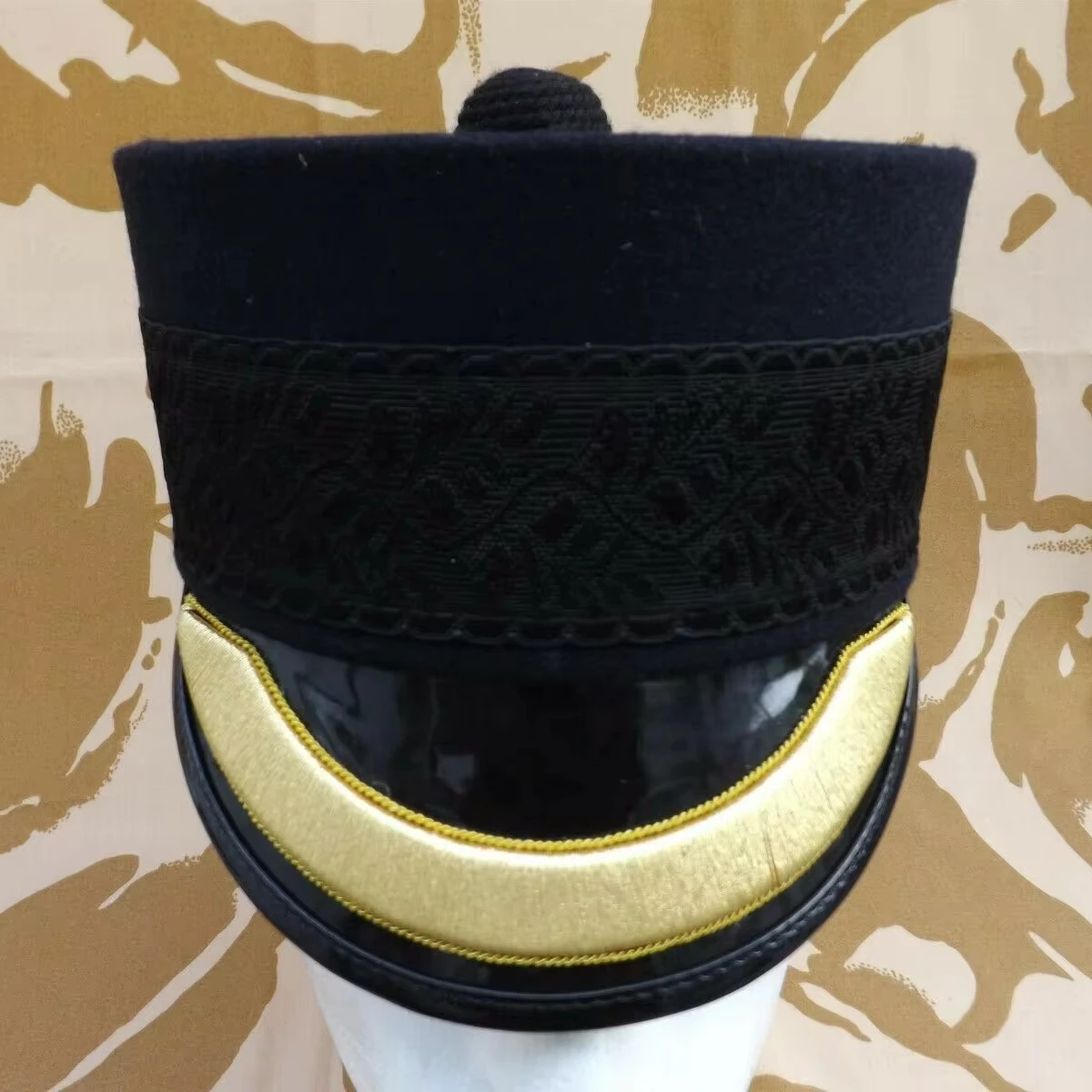 Новейшая репродукция британская Кепка с 1880 рисунком Золотая шляпа козырьком исторические головные уборы высокого качества