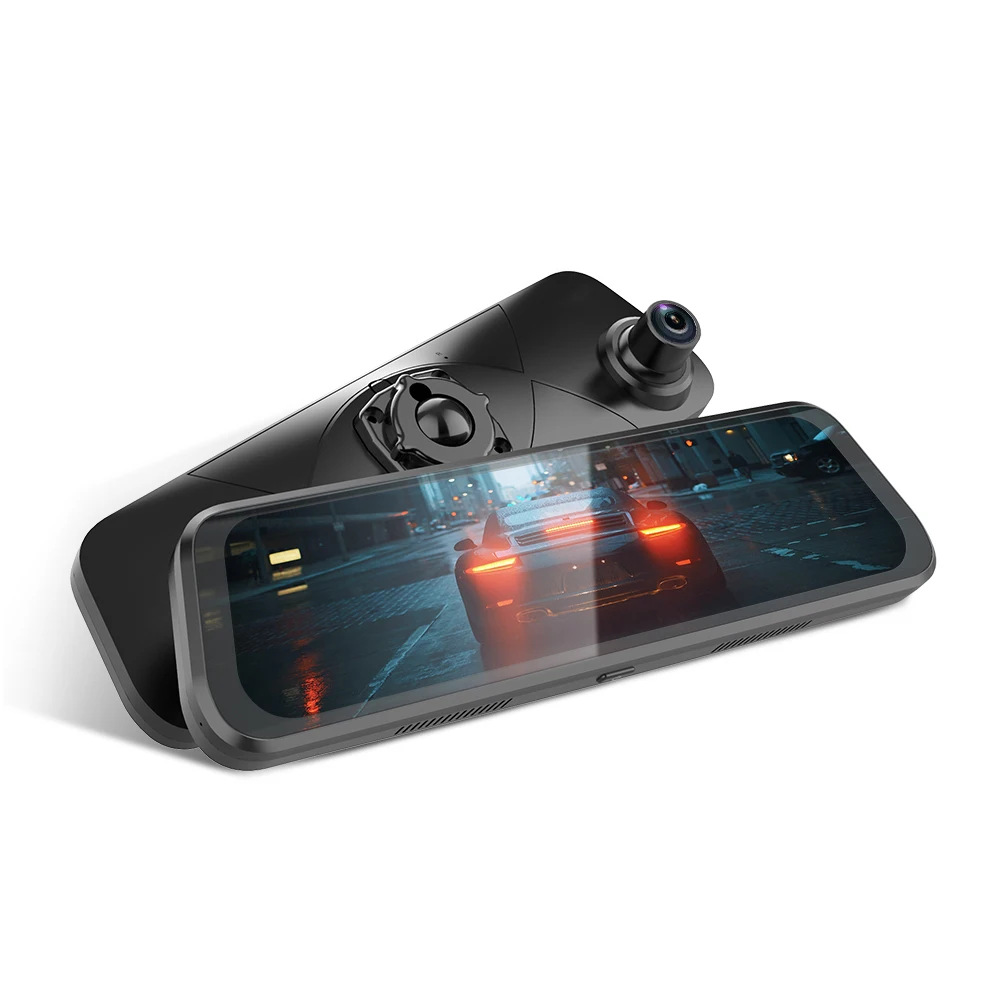 Universal Streaming Ai Mirror Wireless Carplay Android Auto Car Camera With BSD For Toyota Honda Volkswagen Ford Hyundai Jeep