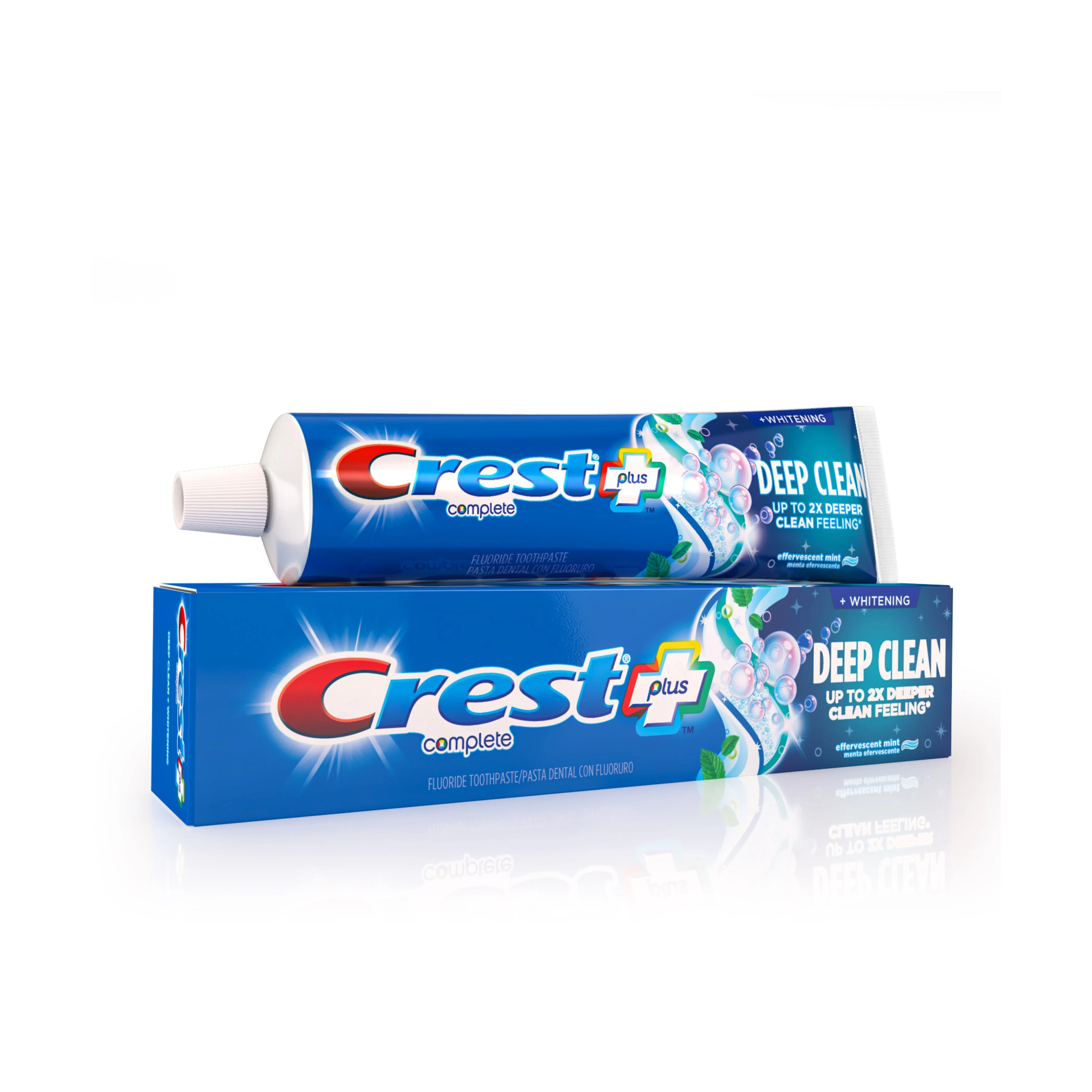 Cr-est Oral Care Toothpaste Bamboo Charcoal Whitening Fresh Breath for Adults Sensitive Teeth Anti-Cavity Formula for Home Use