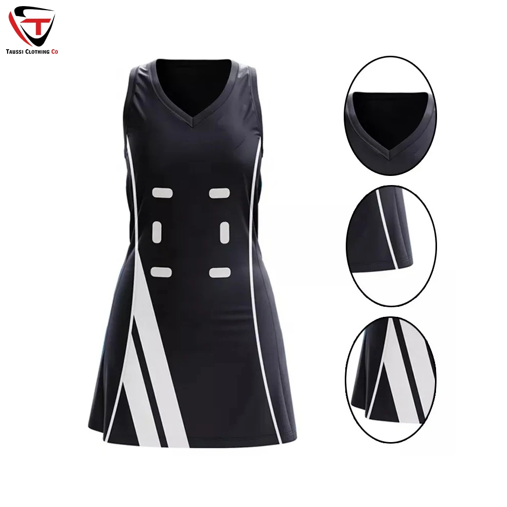 High Quality Quick Dry Custom Netball Dress Netball Uniform Sports Wear Breathable Women Uniform