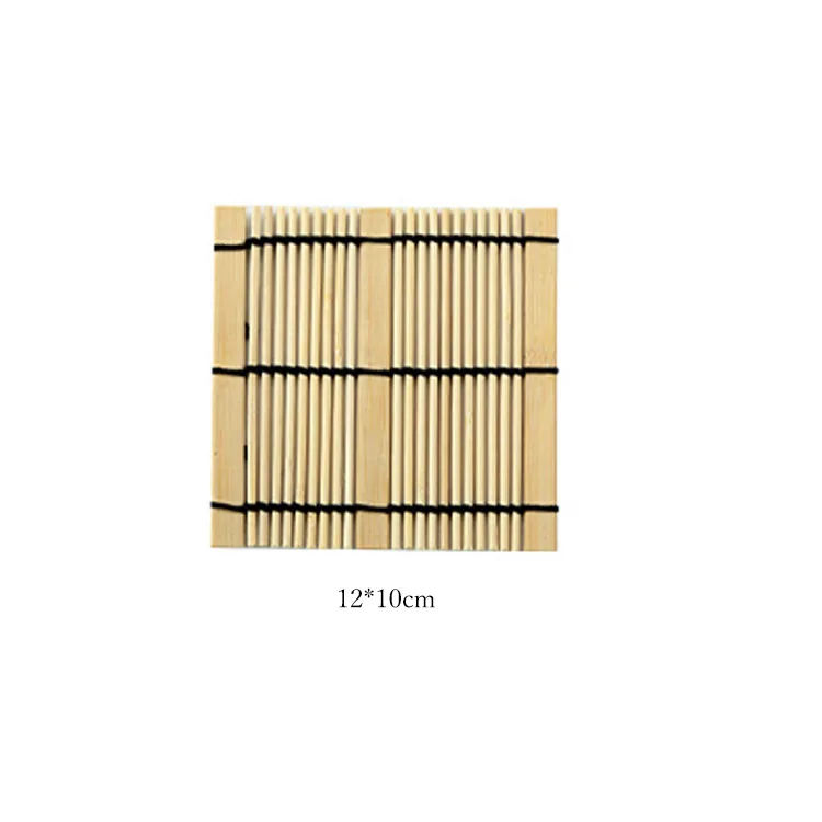 Newell Portable yellow skin sushi  curtain to make sushi tools  Custom bamboo curtain to make nori rice roll curtain sushi mat