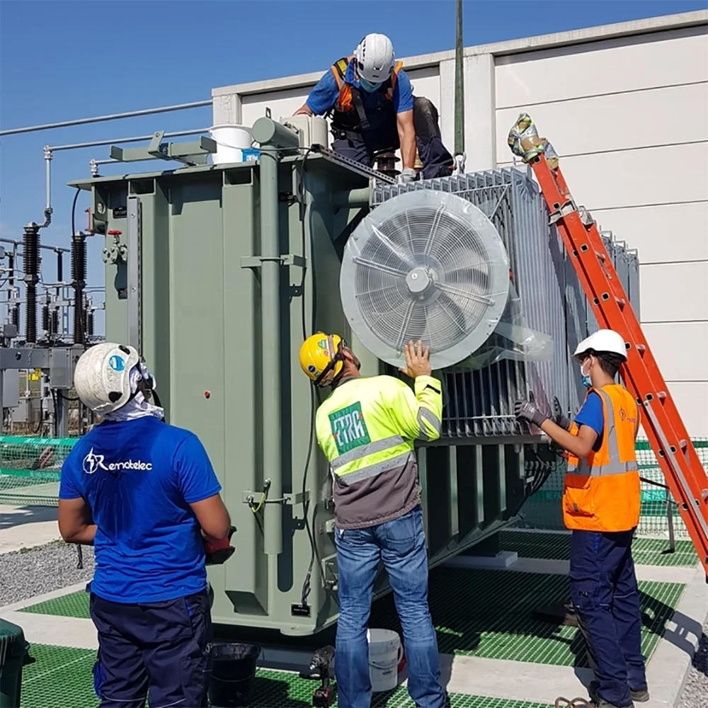 Manufacturer Supply Transformers 100kva 125kva 20kv to 400v Dyn11 Three Phase Oil Immersed Type Power Transformer