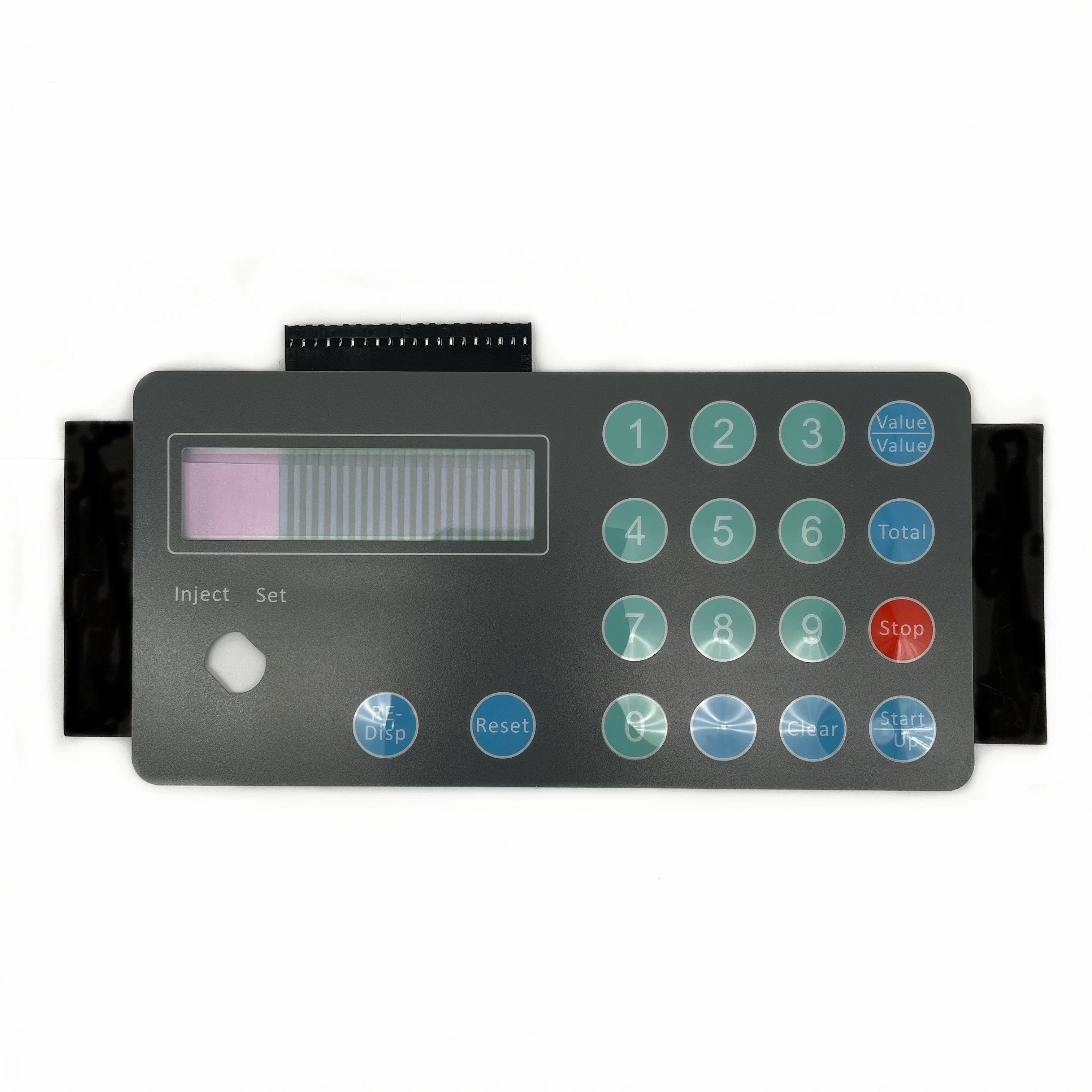 Water proof ESD-shielding  pet membrane switch  fuel dispenser keypad