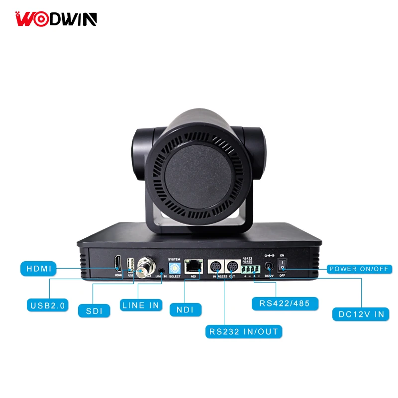 USB SDI 12X 25X Optical Zoom Ultra HD Live Streaming Camera Broadcast 4K PTZ NDI Camera 30X Zoom
