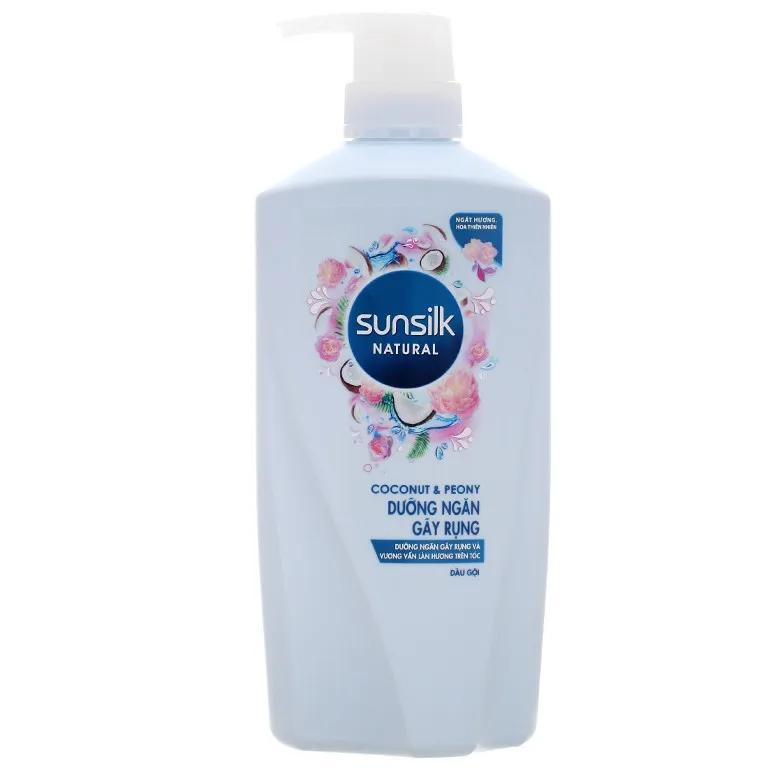 Sunsilk Shampoo Prevents Breakage For Broken Hair Natural Nutrients Coconut Water & Peony