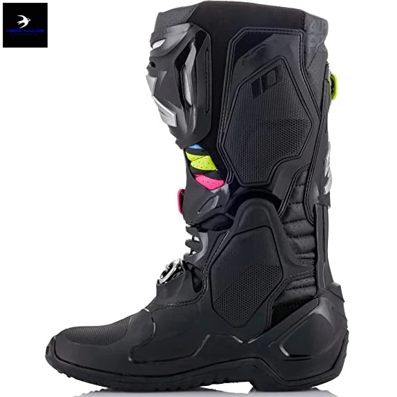 Off Road Motorcycle Riding Boots Outdoor Motorcycle Protective Breathable Shoes Motocross Racing Shoes