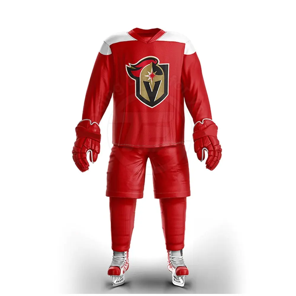 Top Quality Men Customized Ice Hockey Uniform Your Own Logo Best Sale Ice Hockey Uniform