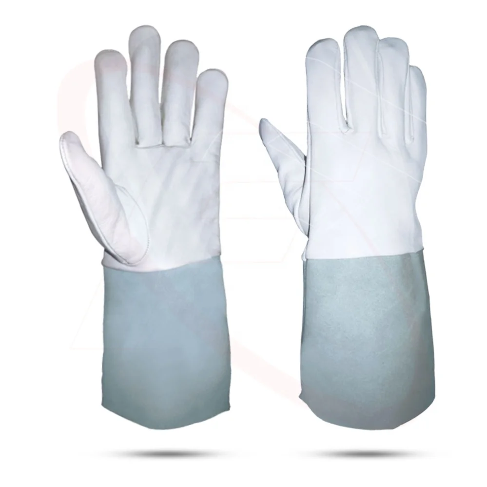 Best Quality Tig Welding Gloves in Goatskin Argon Welding Gloves in Premium Goatskin Leather Welder Gloves