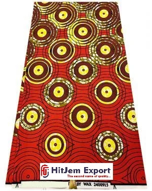 Custom African Wax Print Durable Polyester Fabric Vibrant Patterns Long Lasting Wearable Cotton for Fashion Outfits and Apparel
