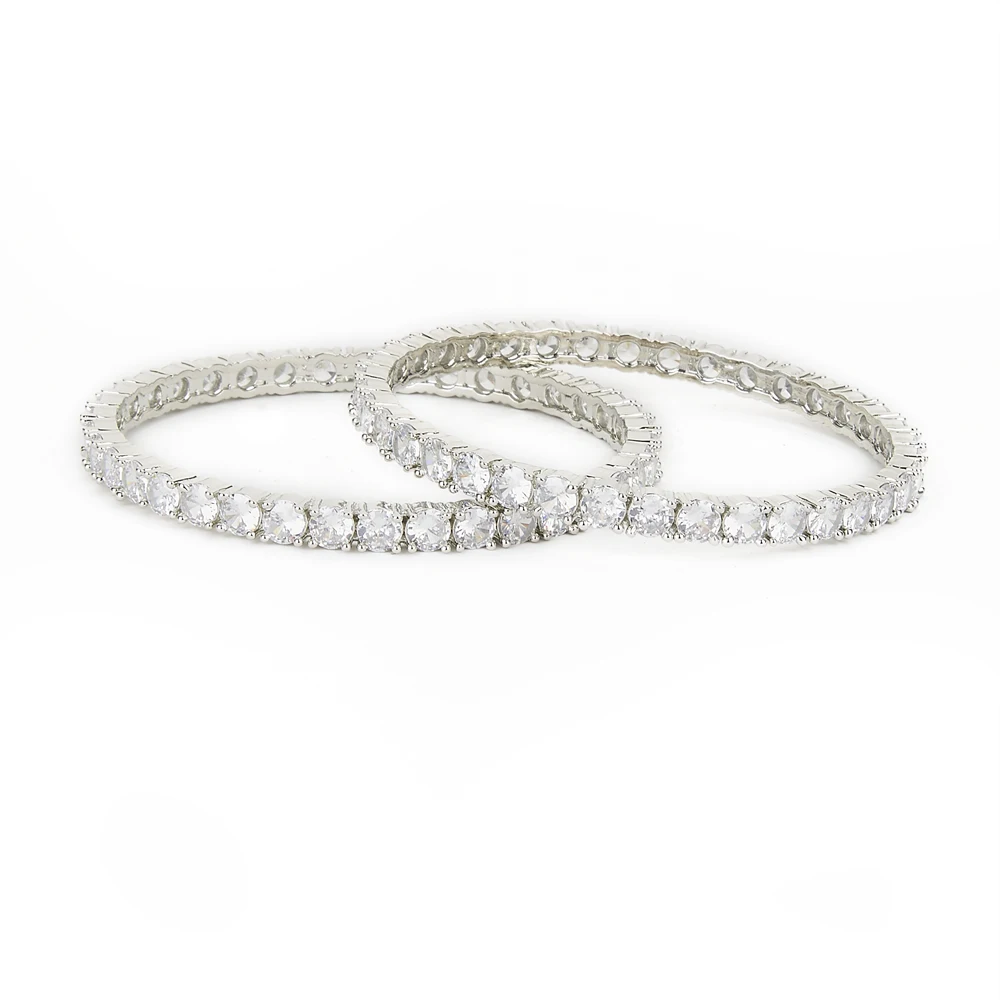 CZ Dubai Gold Plated Bangles & Artificial Indian Traditional  55686