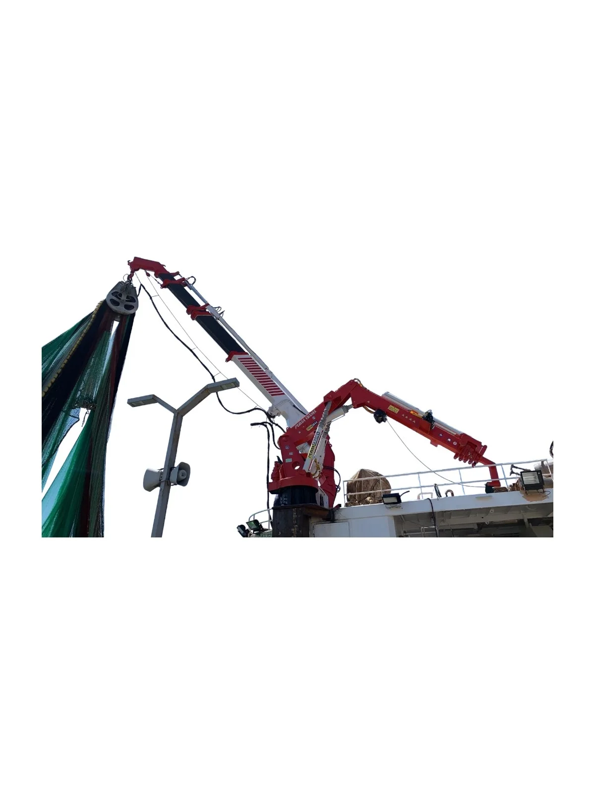 High Quality From Puma Cranes 10 Ton  Knuckle Boom Marin Cranes Deck Ship Cranes High Load Moment Fast Delivery From Turkey OEM