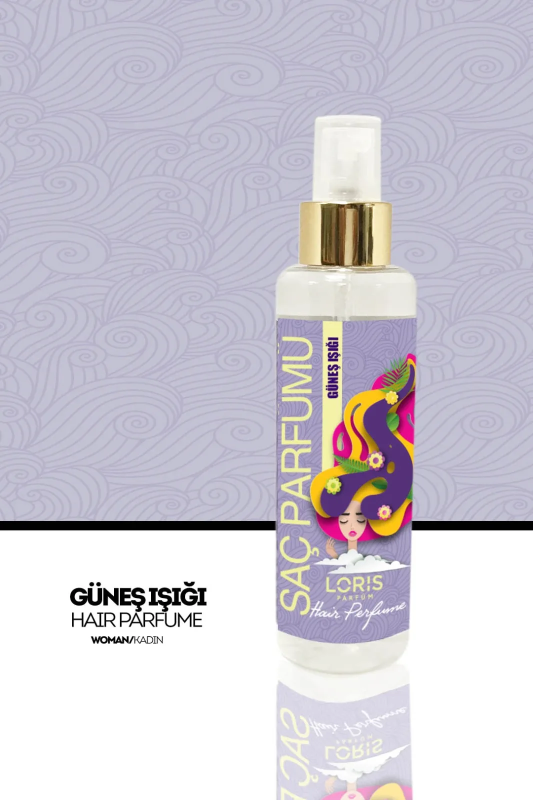 160ML HAIR MIST PERFUME ORIGINAL BY LORIS PARFUM FOR WHOLESALE CHEAP PRICE STARRY NIGHT FOR WOMEN