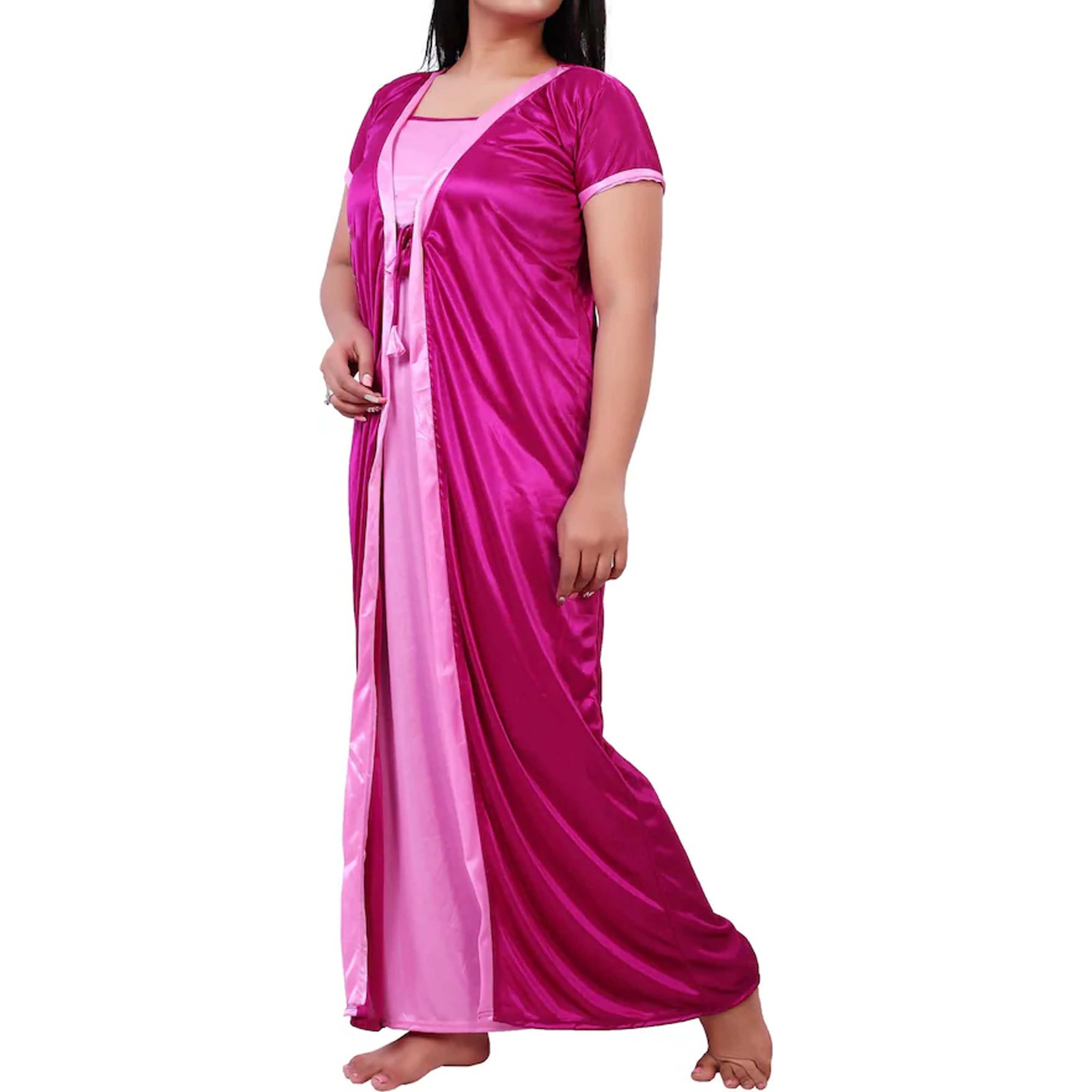 Хлопковый Ночной костюм с принтом