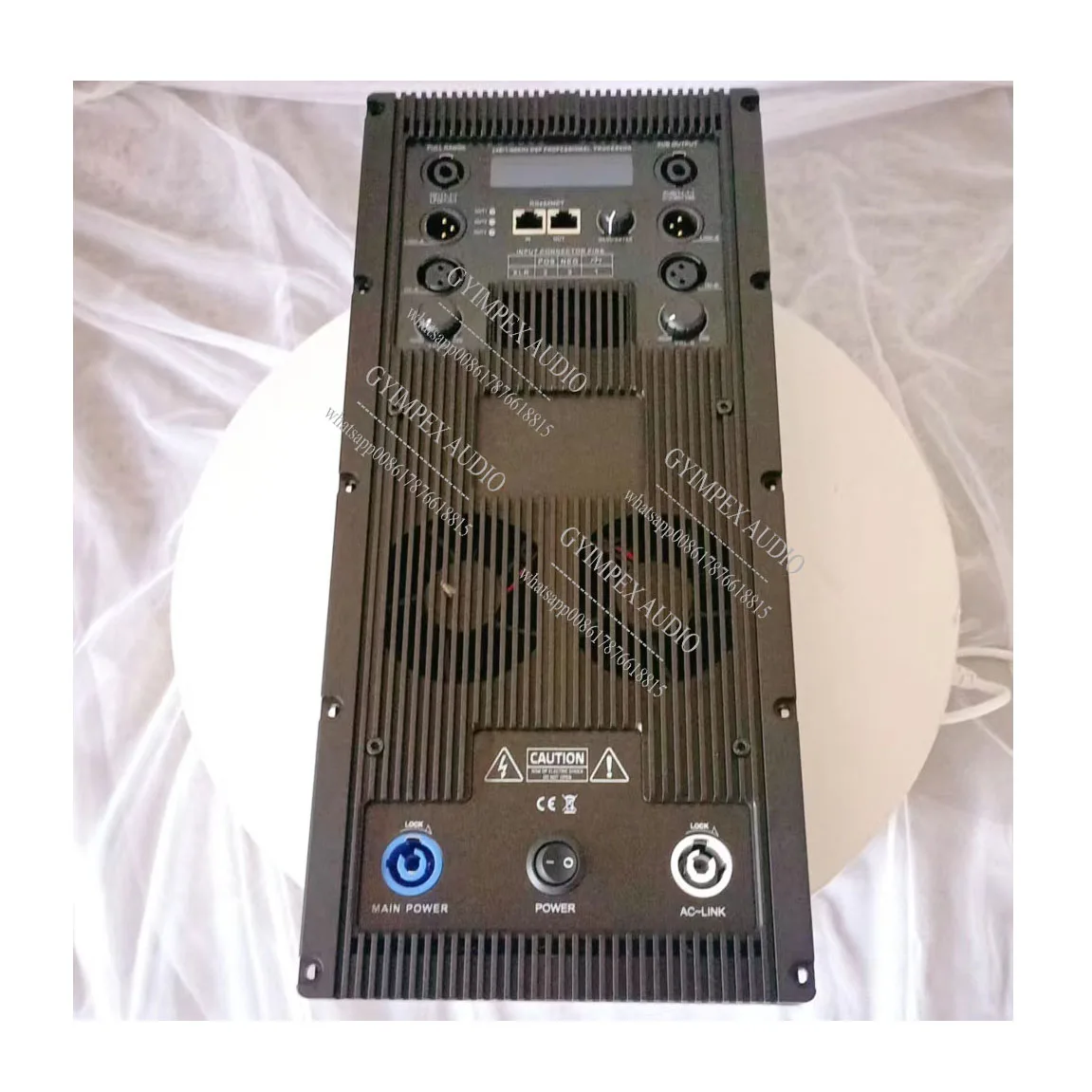 3 way amplifier module 1000w+1000w+3000w RMS power handling for active subwoofer digital amplifier module DSP413DS