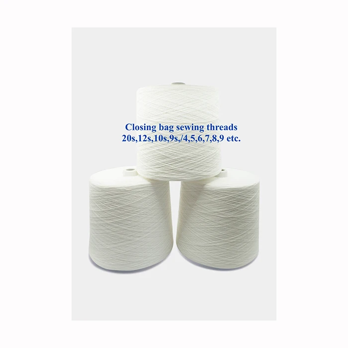 Bag Closing Thread 100% Spun Polyester Sack Sewing Bags for Fertilizers, Rice, Sugar, Feed Meal, Grains, Cereal, Flour