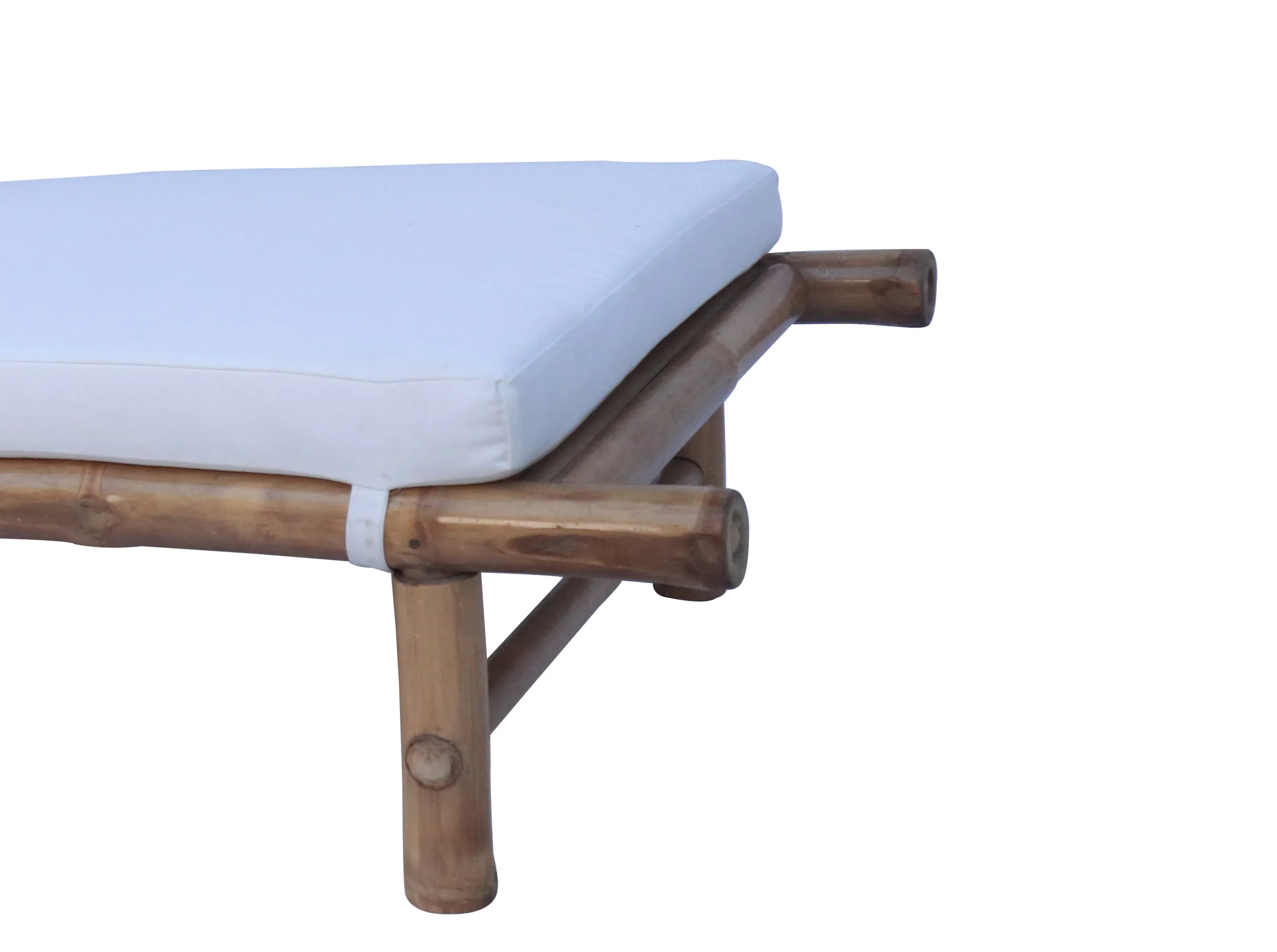 High-Quality Bamboo Beach Chair Sun Loungers Hot Sales