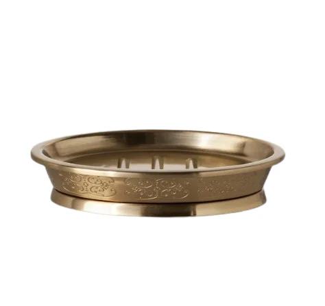 Standing Type Soap Dish Wholesale Factory Supply Bathroom Products Metal Soap Dish for Bathroom