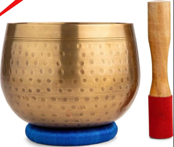 Simple Design Handmade Tibetan Brass  Singing Bowl
