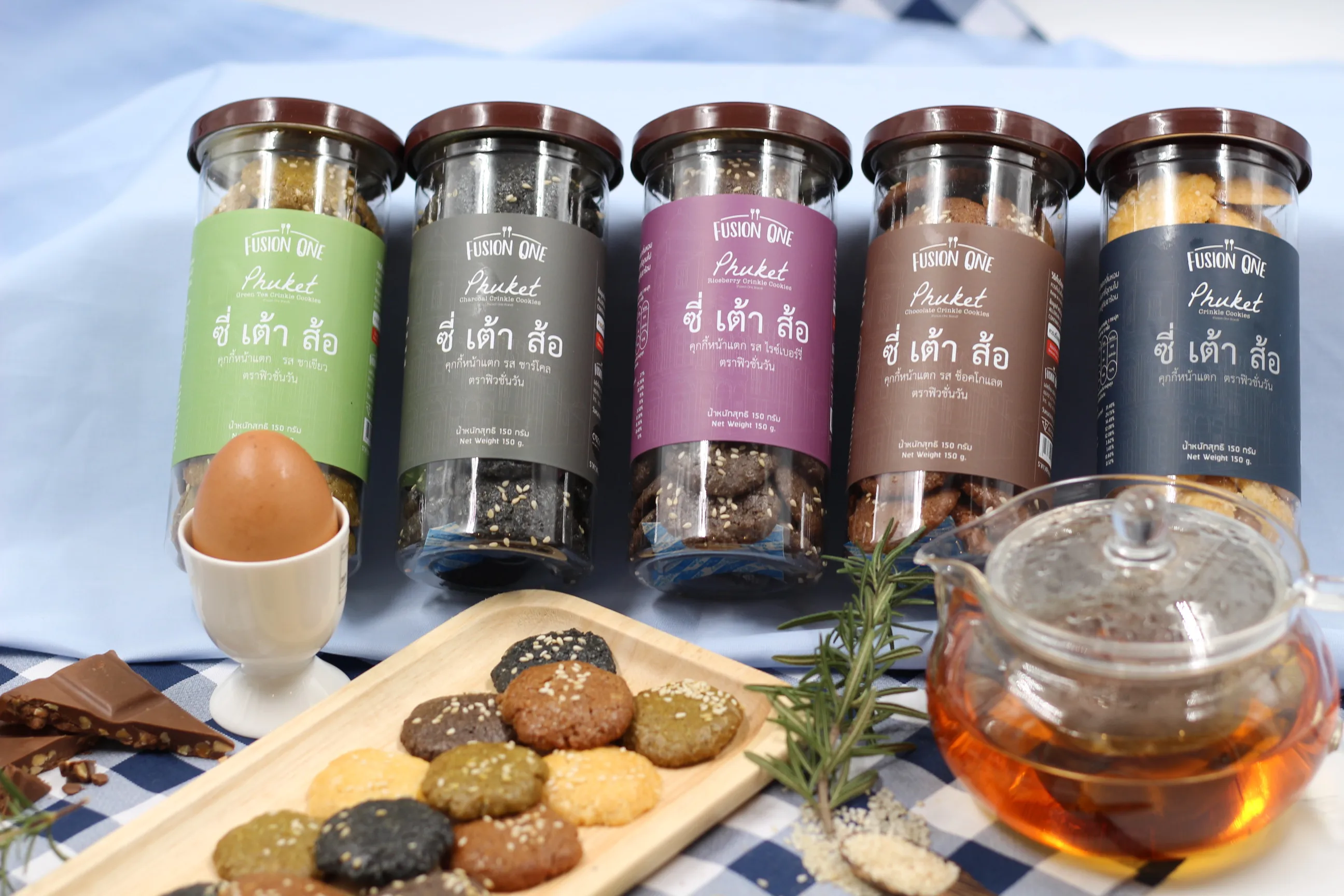 Best Quality Sweet Crispy Cookies and Biscuits with Chocolate Flavor 150g from Thailand Snack  Gift Food Packaging