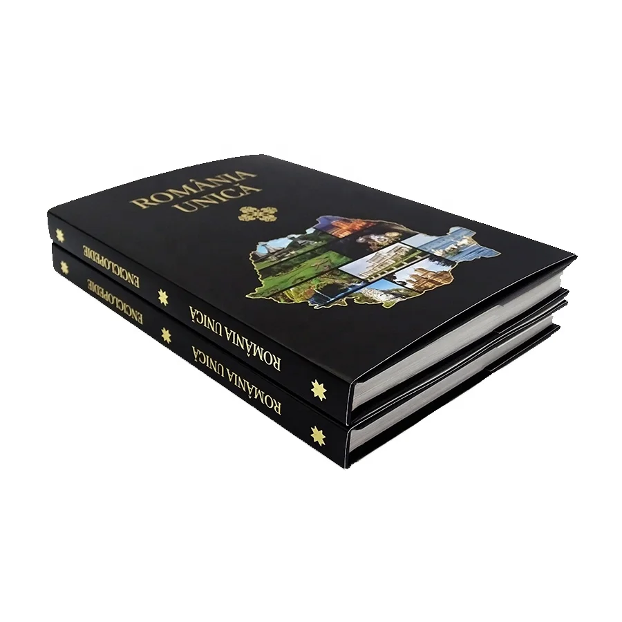 Manufacturer high quality English history Matt varnish lamination Full color customized encyclopedia hardcover book printing