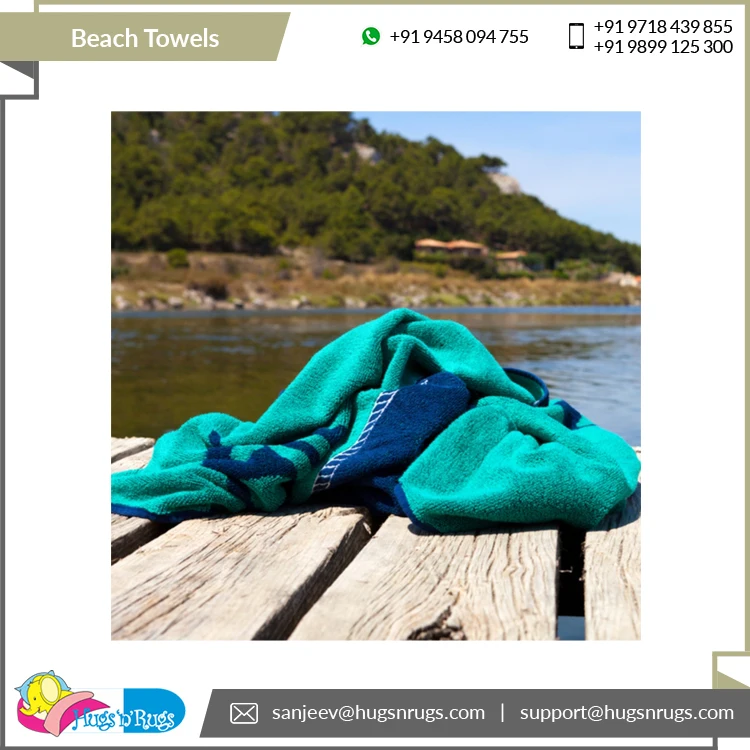 Best Wholesale Deal on Modern Design Outstanding Quality Recycled Cotton 350-600 gsm Outdoor Beach Towels..