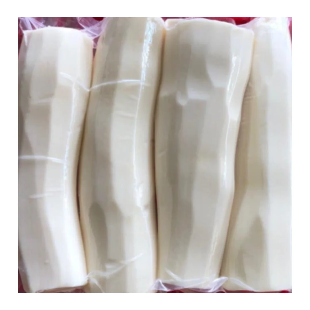 Manufacture for Fresh Tapioca/ Cassava, IQF Frozen Tapioca, Freeze Crushed Tapioca Cheap Price