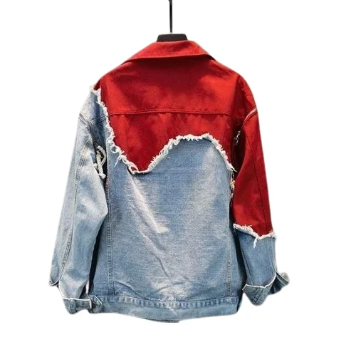 Factory Cheap Price Wholesale High Quality Women Jeans Denim Jacket Top Selling Jackets 2022 With customized logo size & colour