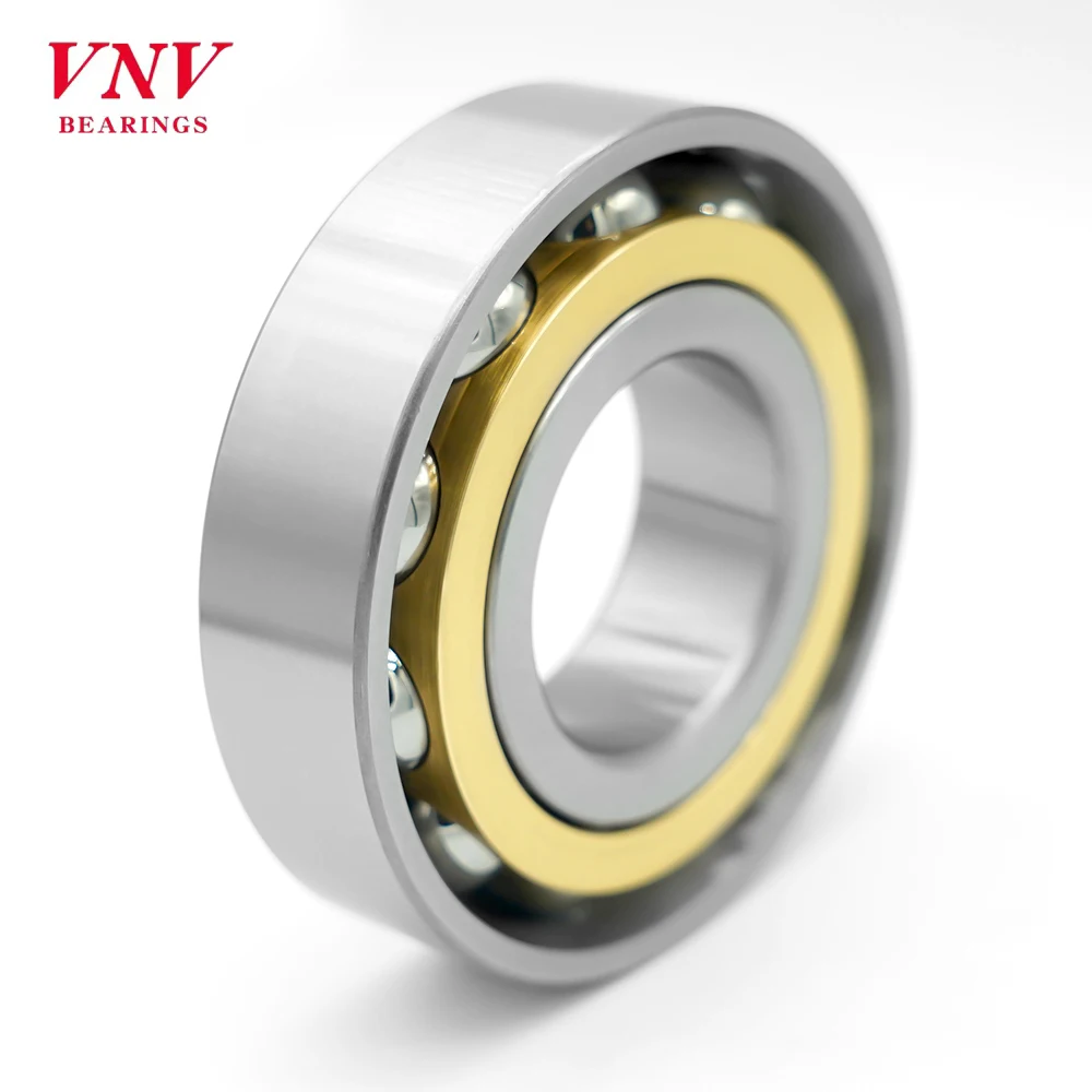 vnv recruits bearing agent Angular contact ball bearings 7205 7206 7207 7208 7209 7210 brass cage bearings