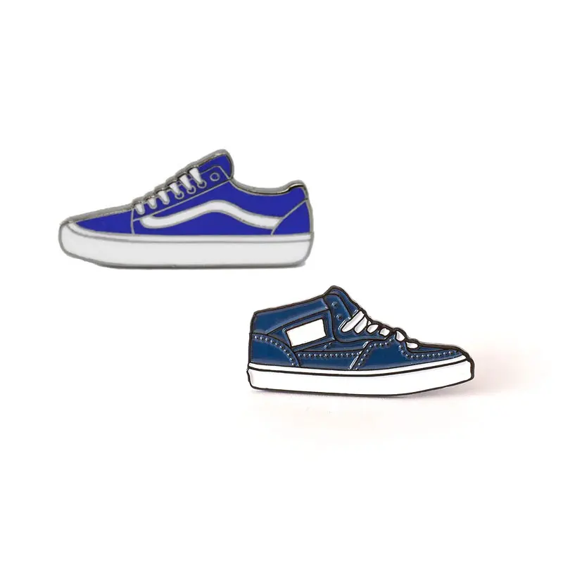OEM factory custom brand metal sneaker enamel pin