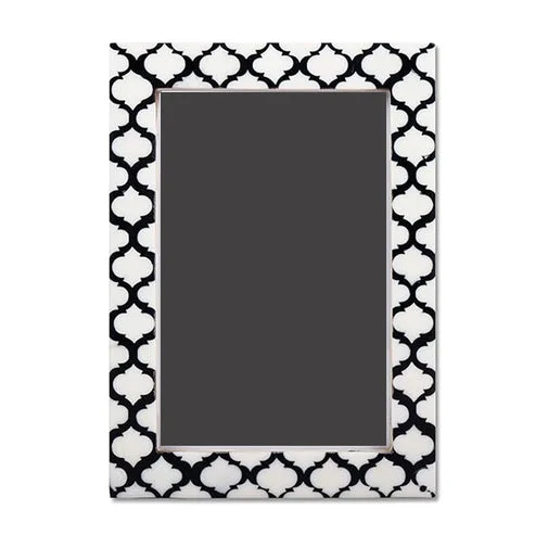 Best Selling Handmade Bone & Resin Inlay Photo Frame Picture Frame Bone Inlay From Customized 4X6 5X7 8X10 A4 Wood Picture Frame