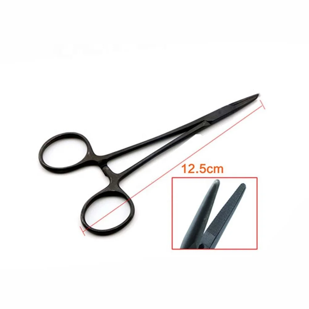 gold handle TC inserts needle holder forceps double eyelid suture embedding surgical tools needle holder pliers
