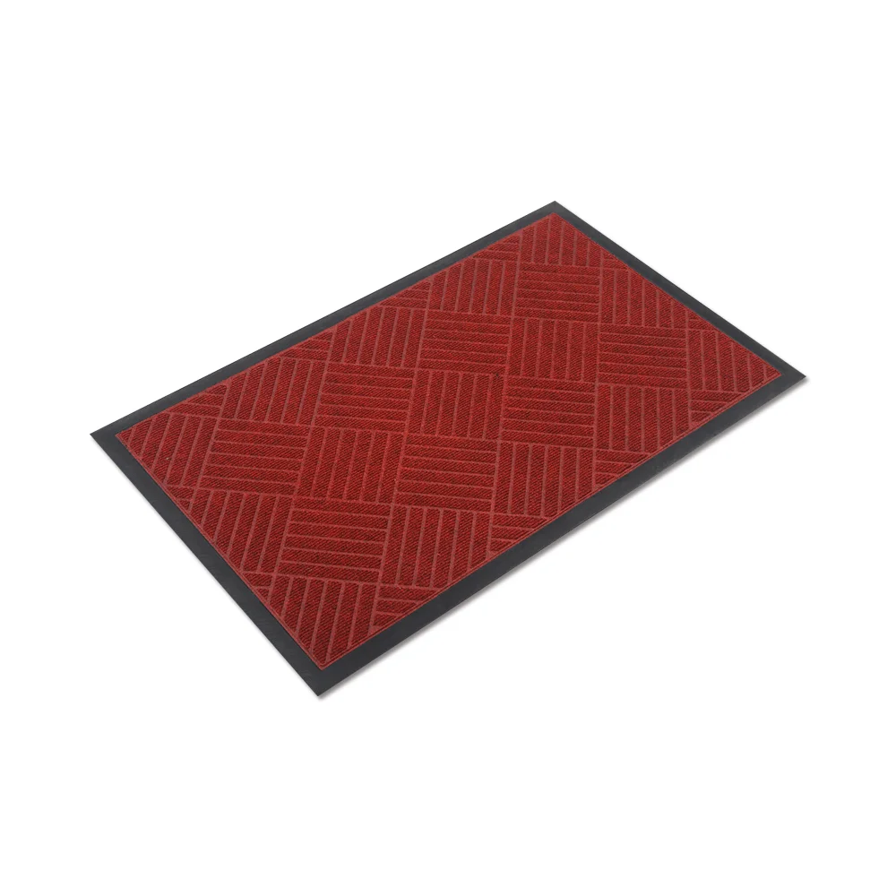 Durable Rubber Door Mat Non Slip Durable Welcome Doormat Indoor Outdoor Low-Profile Entrance Large Outside Door Mats