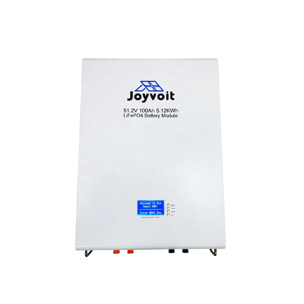 5KW Residential Energy Storage 48V 100Ah LiFePO4 Batteries Power wall Lithium Ion Battery with RS485 LCD Display For Home