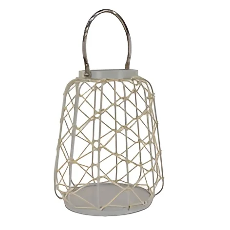 Made India New Design Home Decorative Metal Wire Lantern Wholesale Designer Handmade Unique Metal Colorful Glass Decoration 2024