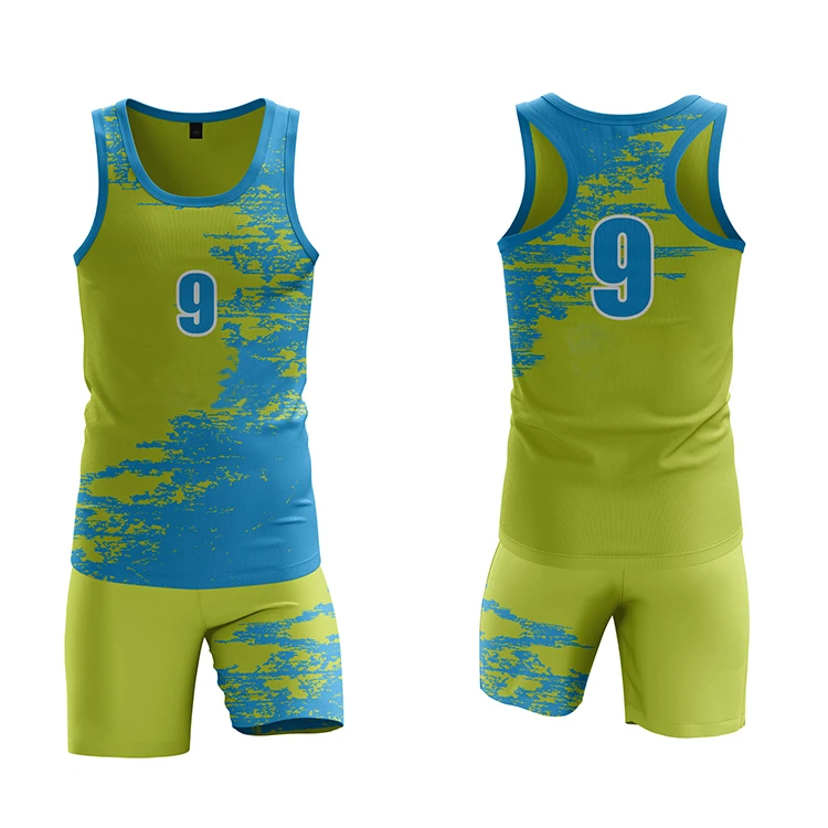 Quick Dry Technology for Active Lifestyle Wholesale running track and field uniform Custom made new design 2023 Best Selling