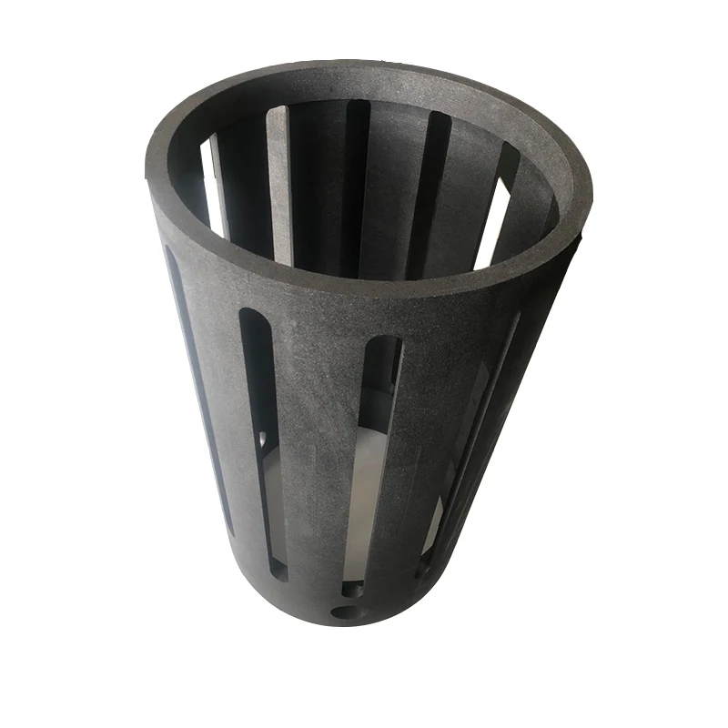 Isostatic Vacuum Furnace Cylinder Shape Graphite Heater Specific Type of Graphite Products