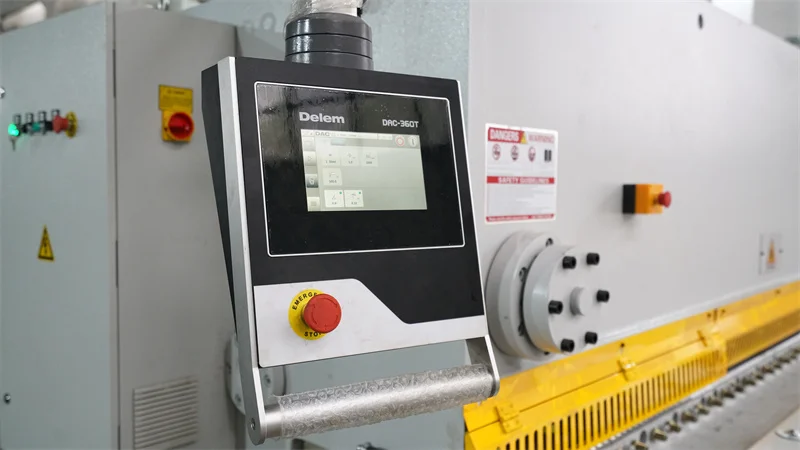 CNC 10mm Thickness Hydraulic Metal Stainless Steel Aluminum Shearing Guillotine Cutting Shearing Machine