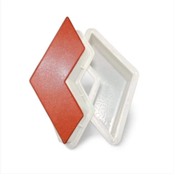Plastic Brick PP Mold DIY Path Maker Middle Of Hole SHape Garden Path Concrete Plastic Brick Mold Paving Pavement Walkway Molds