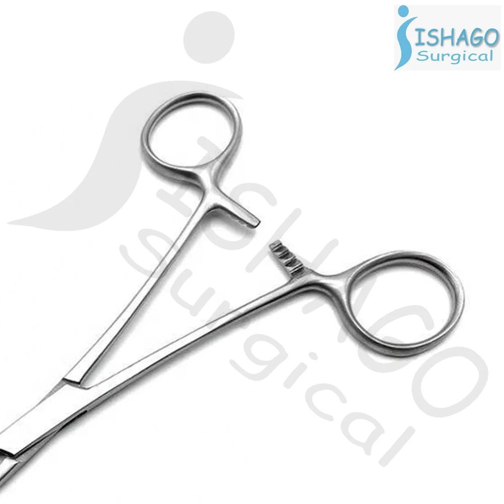Low Price Foerster Sponge Forceps Premium Stainless Steel Straight Serrated Surgical Holding Instruments Forceps