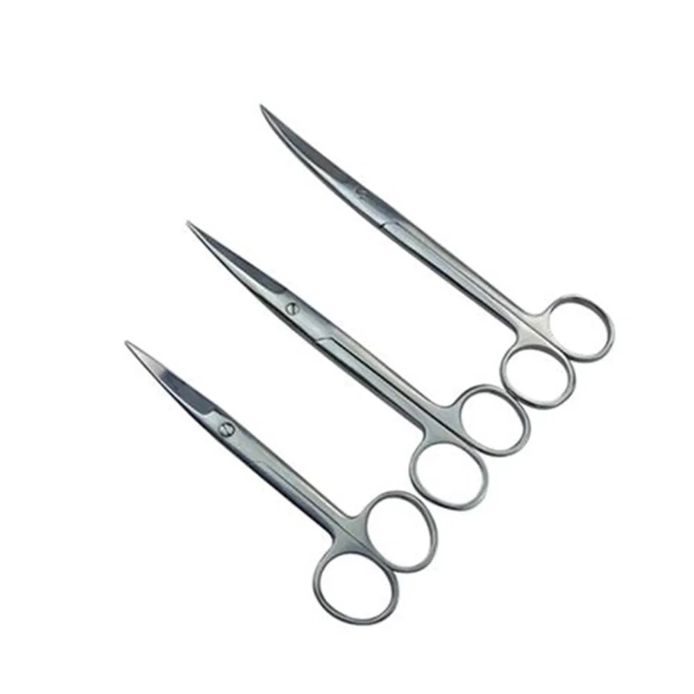 Surgical scissors stainless steel Hemostatic Forceps Straight & Curved Pet Fishing Forceps Needle holder Surgical Instruments