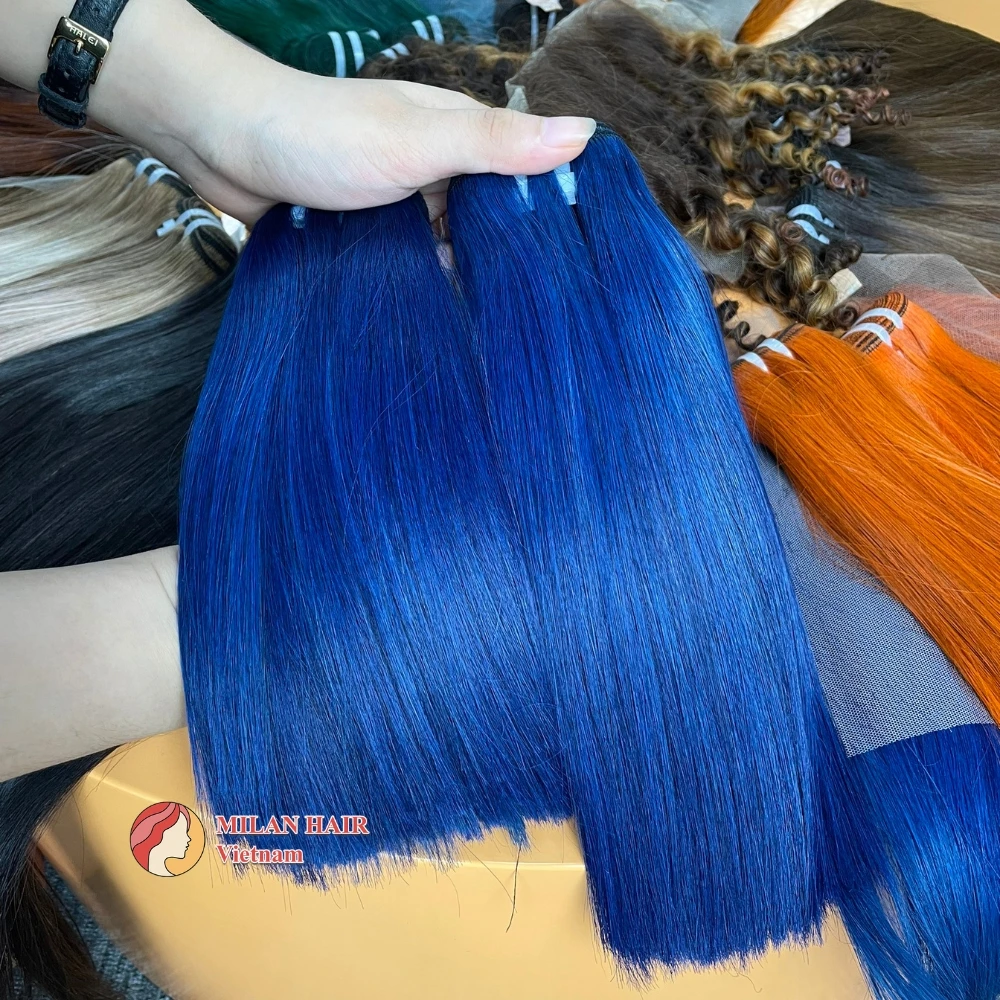 New Products Wholesale From 5 Bundles of Straight Hair Dyed to Order With Original Collection Hair Extensions