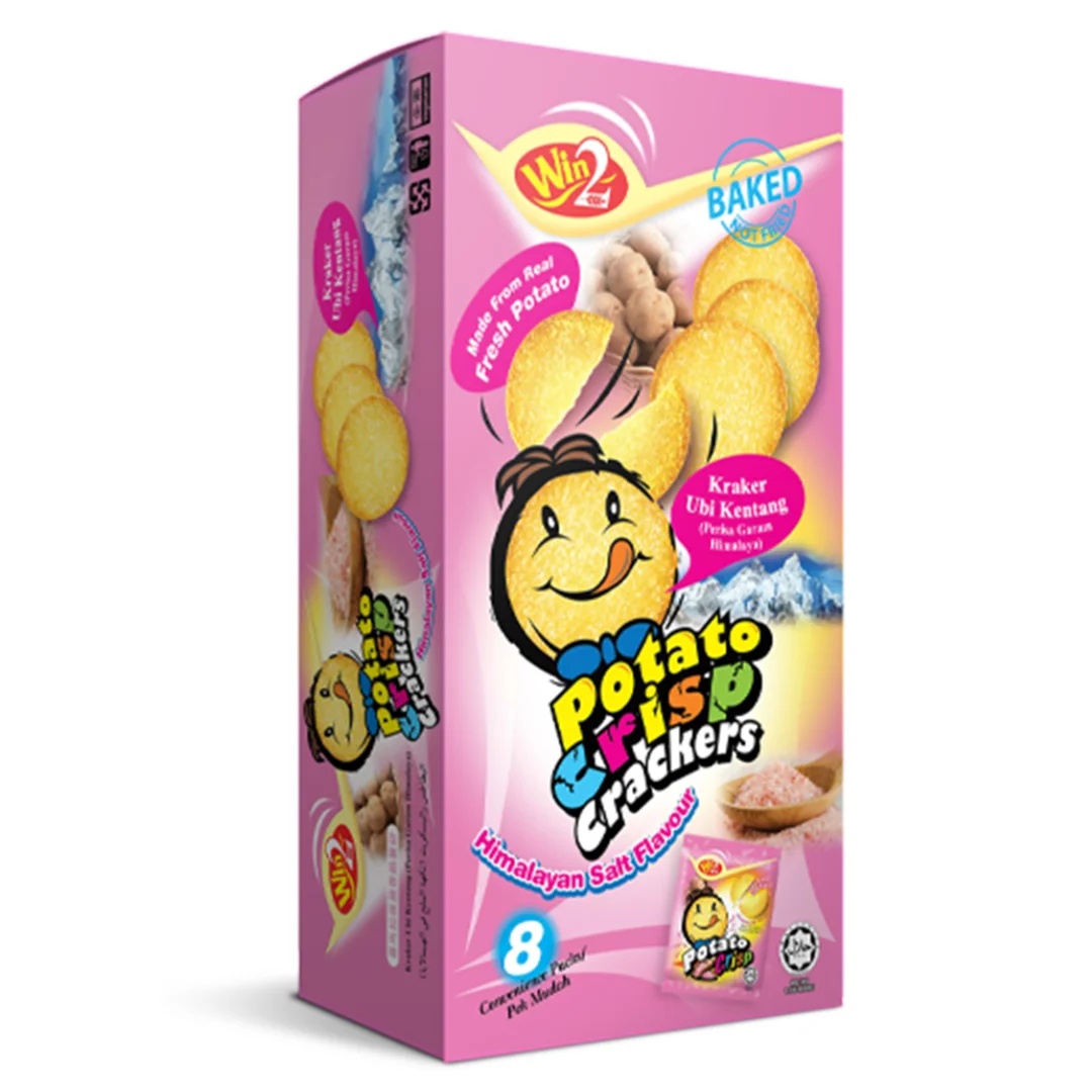 Win картофель, хрустящий крекер, ГИМАЛАЙСКАЯ СОЛЬ со вкусом 160 г, картофель, хрустящее печенье, ежедневные закуски, оптовая продажа