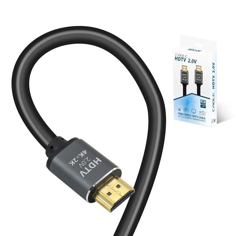 SIPU 4K@60Hz 3D HDR HDMI Cable Male to Male PVC Jacket 15m & 1.5m Lengths for Projector & Home Theater Stock SCart Connector