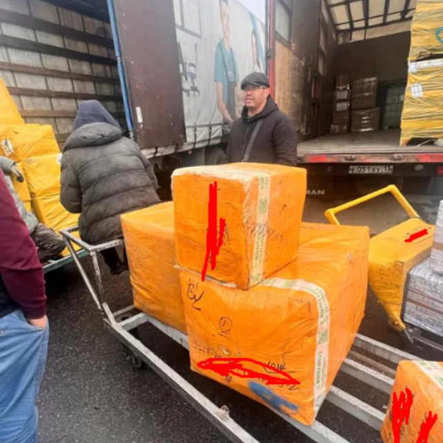 Automobile delivery of combined cargo from China to Russia