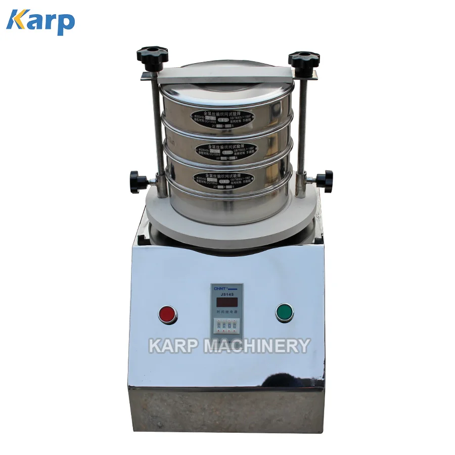 Lab Scale Test Vibration Sifter Analysis Vibratory Sieve Shaker Laboratory Vibrating Screen