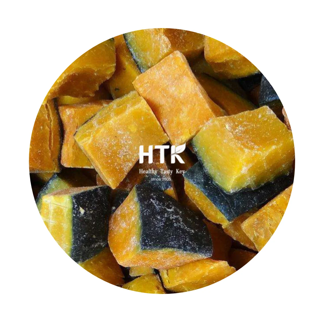 Новинка 2022 г. замороженные японские Кубики-тыквы IQF KABOCHA сделано во Вьетнаме завод HTK FOOD для еды и