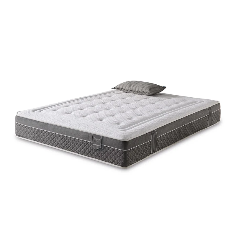 Buen Sueno Premium Foam Hybrid Mattress 28 cm Height with 7 Zone Pocket Spring Core Empire Box Series for Home Furniture