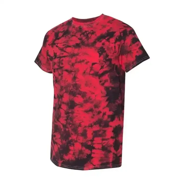 Manufacture short Sleeve Soft Custom Acid Washed Men T Shirts / High Quality Men Casual Acid Washed T Shirts In Solid Color